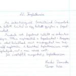 22. foglalkozás tanulói beszámoló